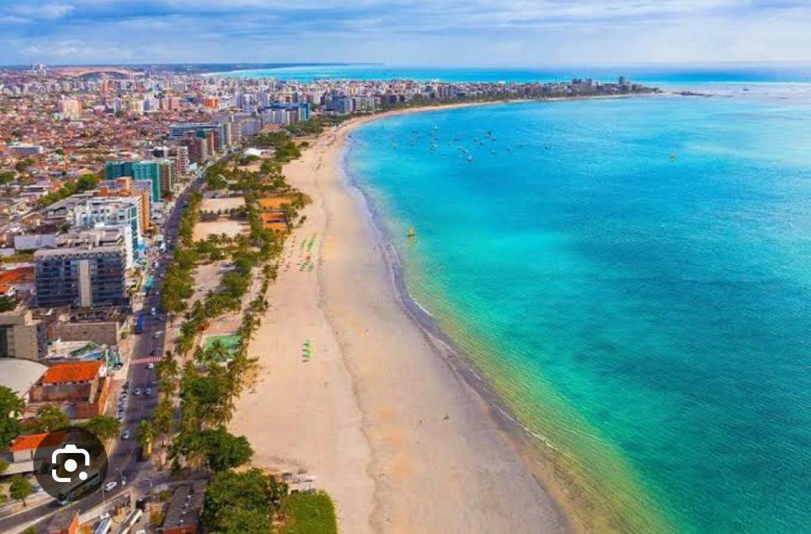 Lindo Apartamento De Frente Para A Praia De Pajucara Maceio Dış mekan fotoğraf