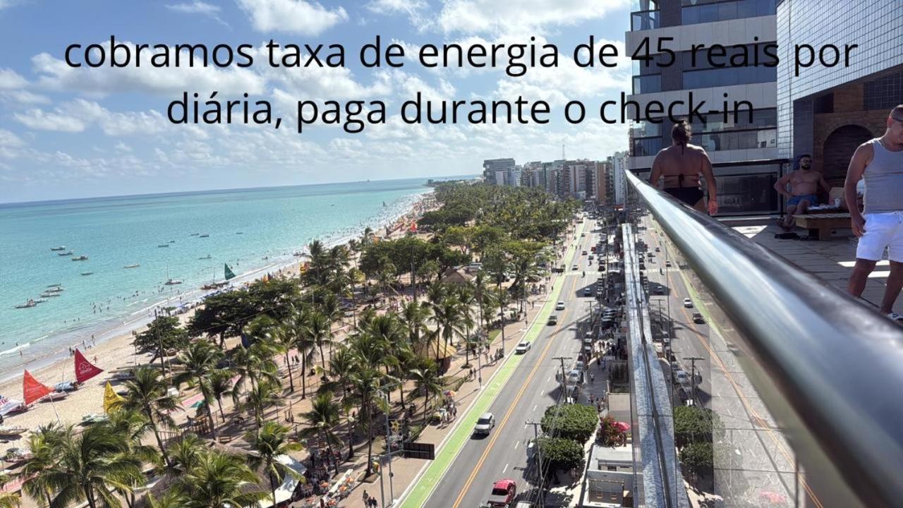 Lindo Apartamento De Frente Para A Praia De Pajucara Maceio Dış mekan fotoğraf