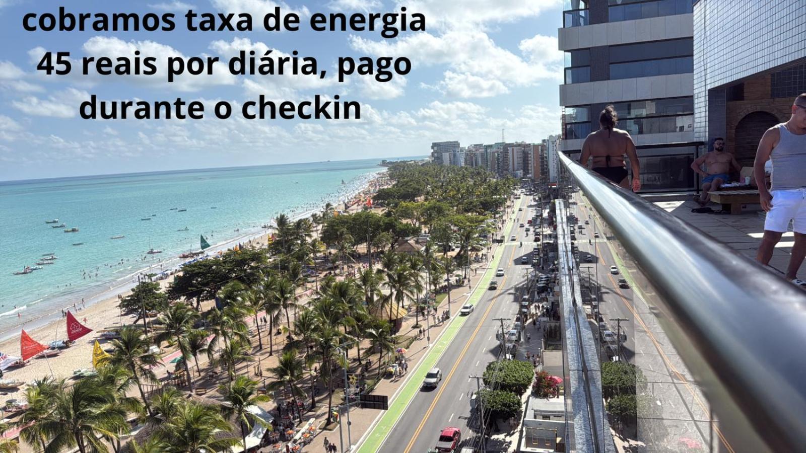 Lindo Apartamento De Frente Para A Praia De Pajucara Maceio Dış mekan fotoğraf